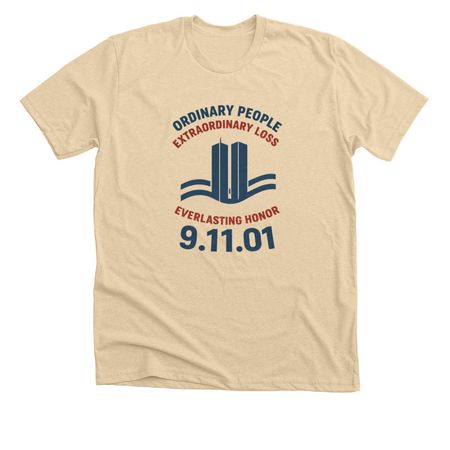 Everlasting Honor Tee, a Heather Soft Cream Premium Unisex Tee
