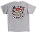 Stars, Stripes, and Saving Lives, a Sport Grey Classic Unisex Tee (back-view)