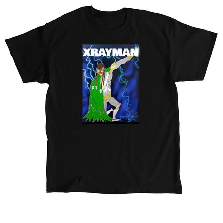 Xrayman&nbsp; comic book promo, a Black Classic Unisex Tee