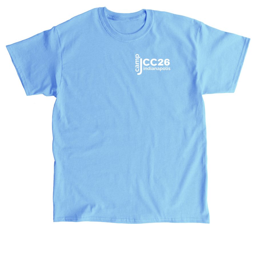 2026 CampJCC T-Shirt, a Carolina Blue Classic Unisex Tee