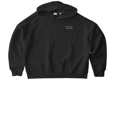 From The Other Side of Time (Back Print), a Black Stanley/Stella Women?s Stella Nora Pullover Hoodie