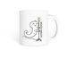 Ghost Light mug, a White Coffee Mug