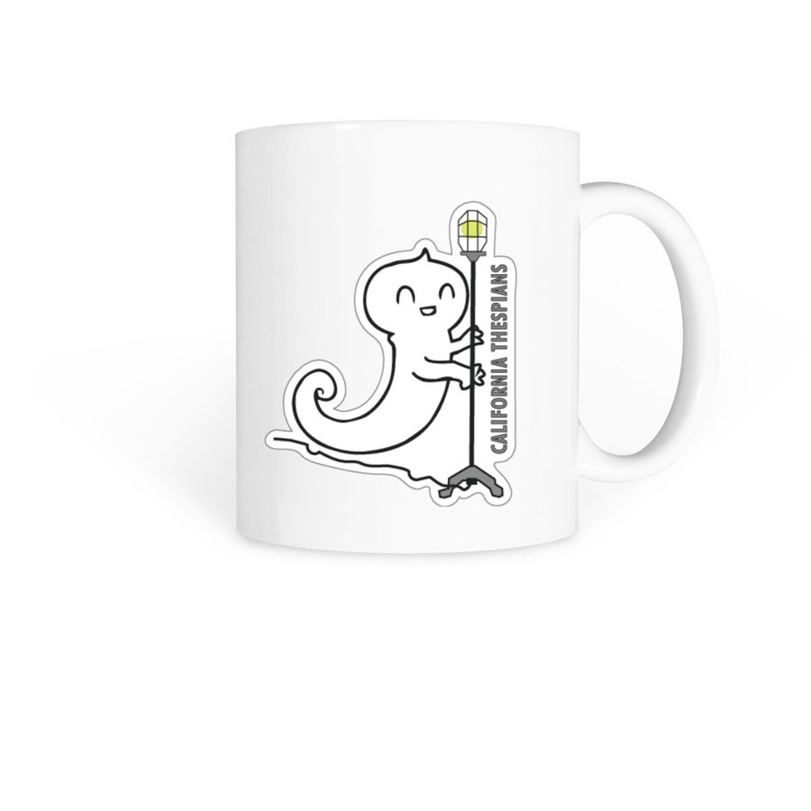 Ghost Light mug, a White Coffee Mug