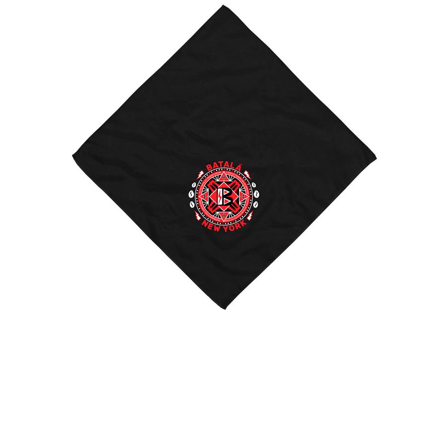Batal?&nbsp;New York Bandana, a Black Cotton Bandana
