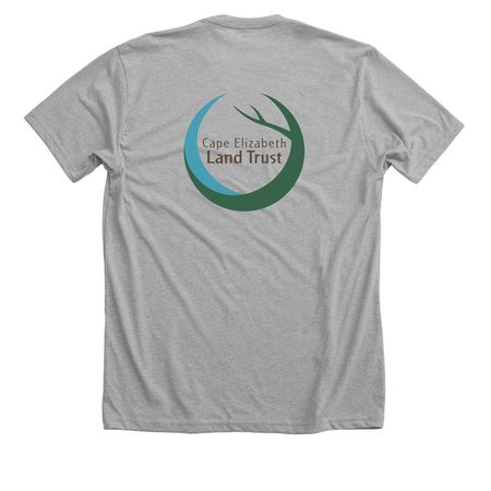 CELT - Lilly, a Athletic Heather Premium Unisex Tee (back-view)