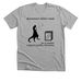 Dinosaurs didn't read!, a Athletic Heather Premium Unisex Tee