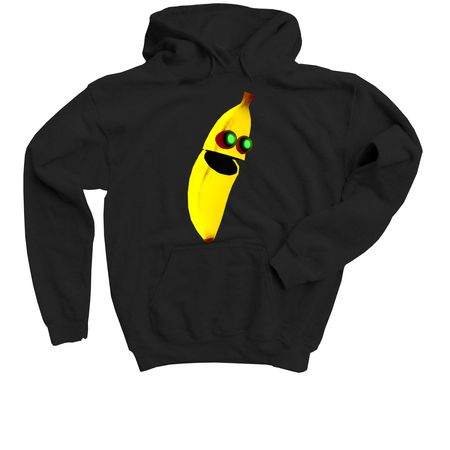 Banana Eats: Banana Hoodie, a Black Youth Pullover Hoodie