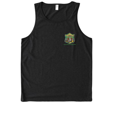 Pack Rat Mining, a Deep Black Allmade Eco Triblend Tank