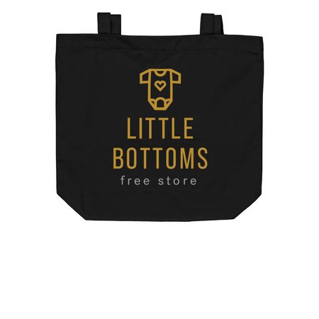 Tote Bags, a Black Organic Cotton Tote Bag
