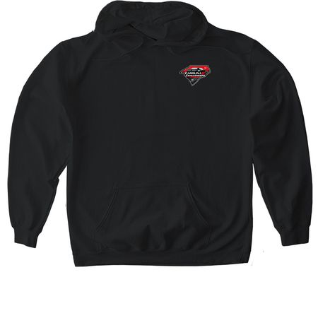 Drag Racing, a Black Gildan Softstyle Pullover Hoodie