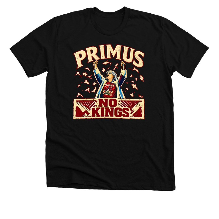 Primus Farewell no Kings 2026 shirt, a Solid Black Blend Premium Unisex Tee