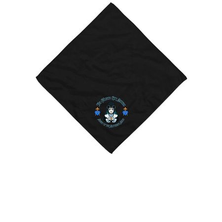 Hankie Code, a Black Cotton Bandana