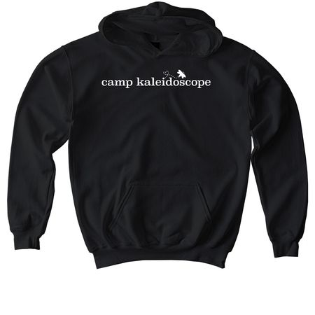 light the way, a Black Softstyle Youth Pullover Hoodie