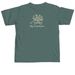Support Oncofertility at Riley, a Blue Spruce Comfort Colors Unisex Tee (back-view)