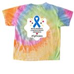 ?The Poppy? - Fight For James Shirt ?, a Eternity Youth Tie Dye Tee (back-view)