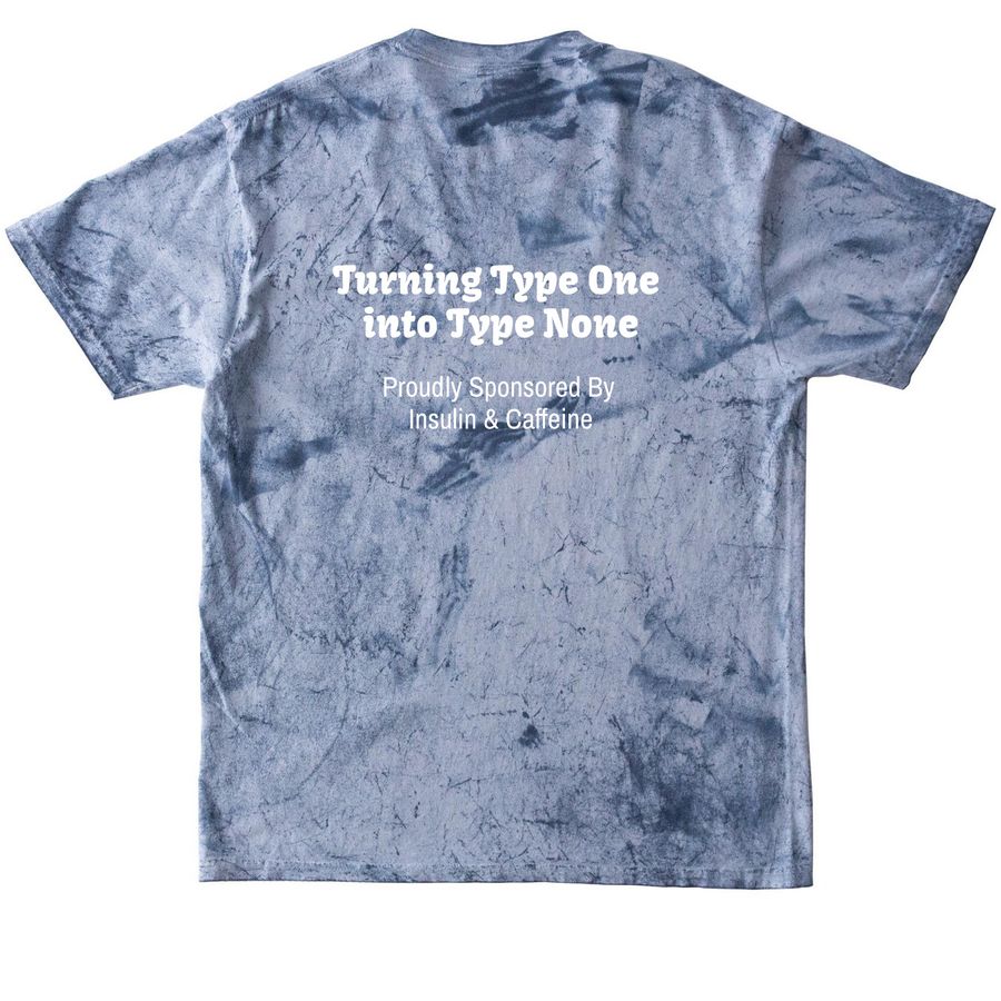 SugarShock Tee, a Ocean Comfort Colors Colorblast Tee (back-view)