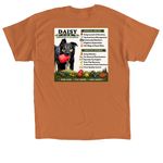 Bark & Branch Orchard, a Texas Orange Classic Unisex Tee (back-view)
