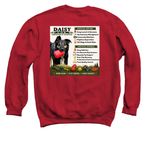 Bark & Branch Orchard, a Cardinal Red Crewneck Sweatshirt (back-view)