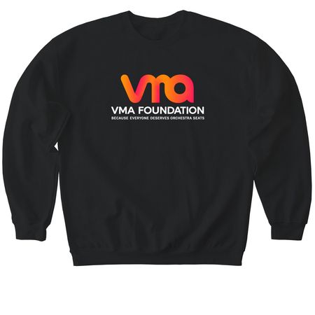 Threads For Change, a Black Softstyle Crewneck Sweatshirt