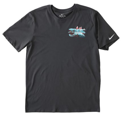 Ray Jarecki Regatta (on back), a Anthracite Nike Dri-FIT Jersey Blend Performance Tee