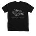 Crystal porpoise - dark color, a Solid Black Blend Premium Unisex Tee