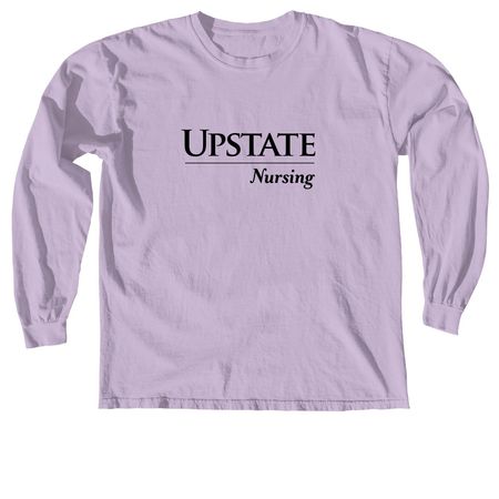 Nurse Shirt, a Orchid Comfort Colors Long Sleeve Tee