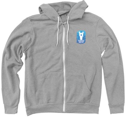 DITR Spirit Wear, a Athletic Heather Zip Up Hoodie