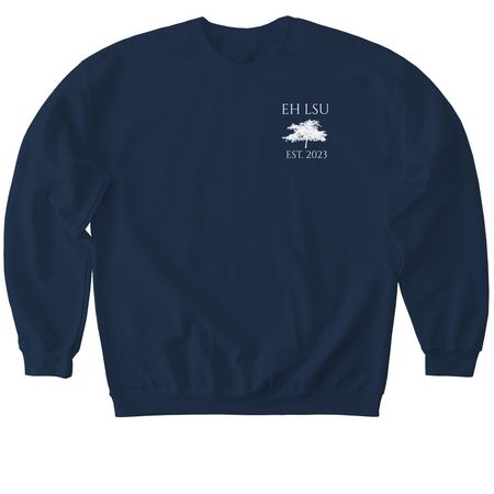 Epsilon Eta Crewneck, a Navy Softstyle Crewneck Sweatshirt