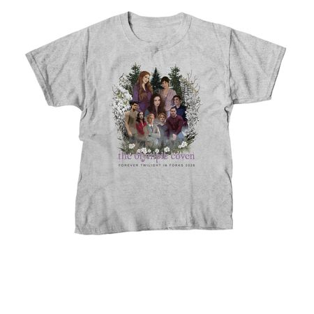 The Olympic Coven 2026 - Light&nbsp;, a Sport Grey Youth Unisex Tee