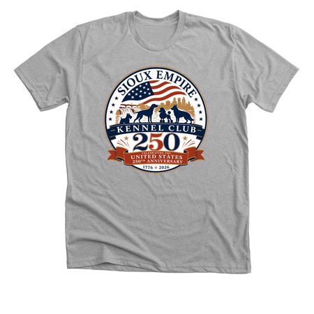 SEKC Celebrating USA!, a Athletic Heather Premium Unisex Tee