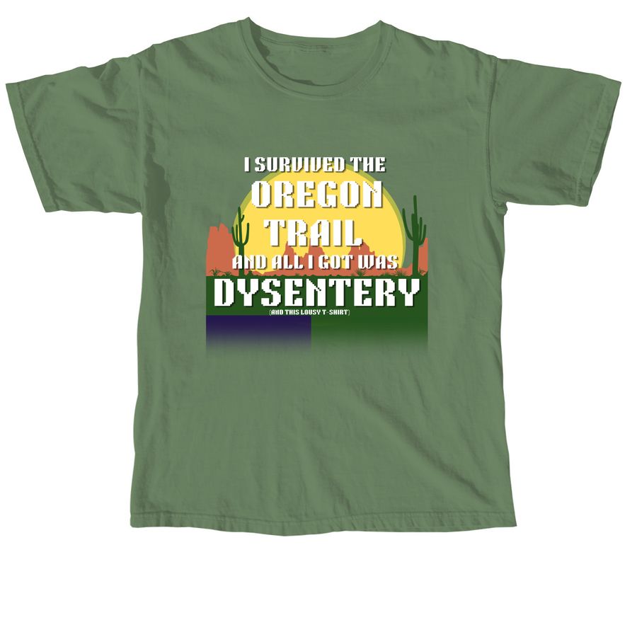 Limited Edition *TRAIL TO OREGON* Shirt, a Hemp Comfort Colors Unisex Tee