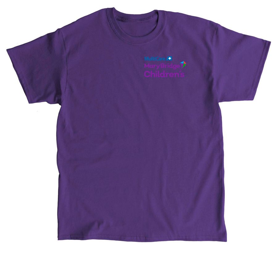 Mary Bridge Oly UC Coloring Contest - Planets, a Purple Classic Unisex Tee