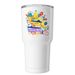 USS Vermont Aloha Tumbler, a White Insulated Tumbler