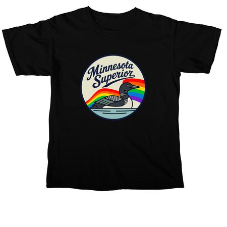 Minnesota Superior, a Black Comfort Colors Unisex Tee