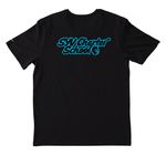 Charter athleisure, a Black Nike Dri-FIT Jersey Blend Performance Tee (back-view)