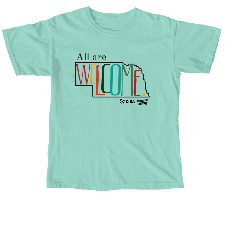 Welcome Fest, a Chalky Mint Comfort Colors Unisex Tee