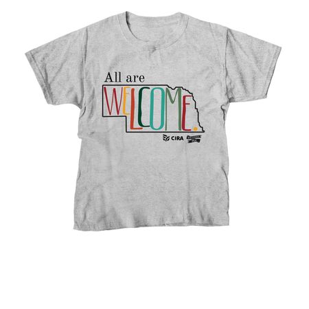 Welcome Fest, a Sport Grey Youth Unisex Tee