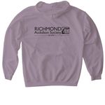 RAS - small color logo, a Paragon Gildan Softstyle Pullover Hoodie (back-view)