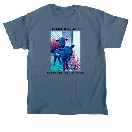 Baby Riker Shirt, a Indigo Blue Classic Unisex Tee