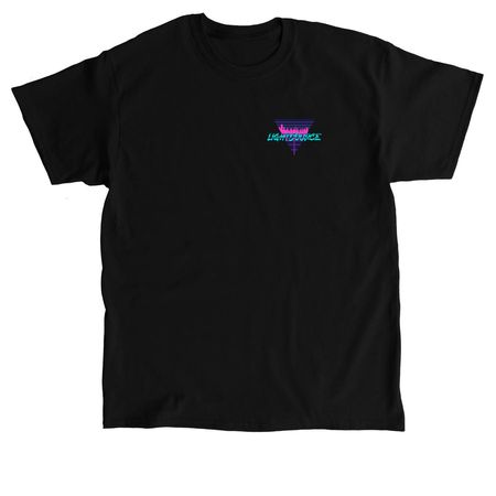 LightSource Logo Merch, a Black Classic Unisex Tee