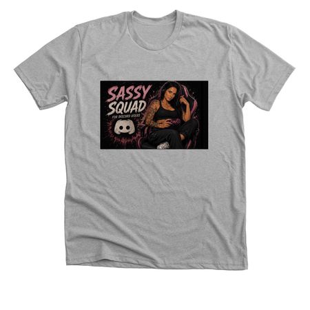 Sassy squad, a Athletic Heather Premium Unisex Tee