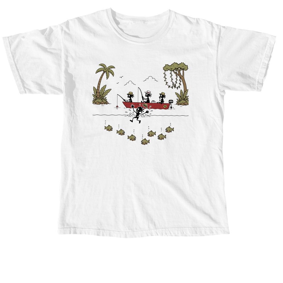 All Time Low, a White Comfort Colors Unisex Tee