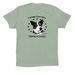 Monkey's House, a Dusty Blue Premium Cotton Tee
