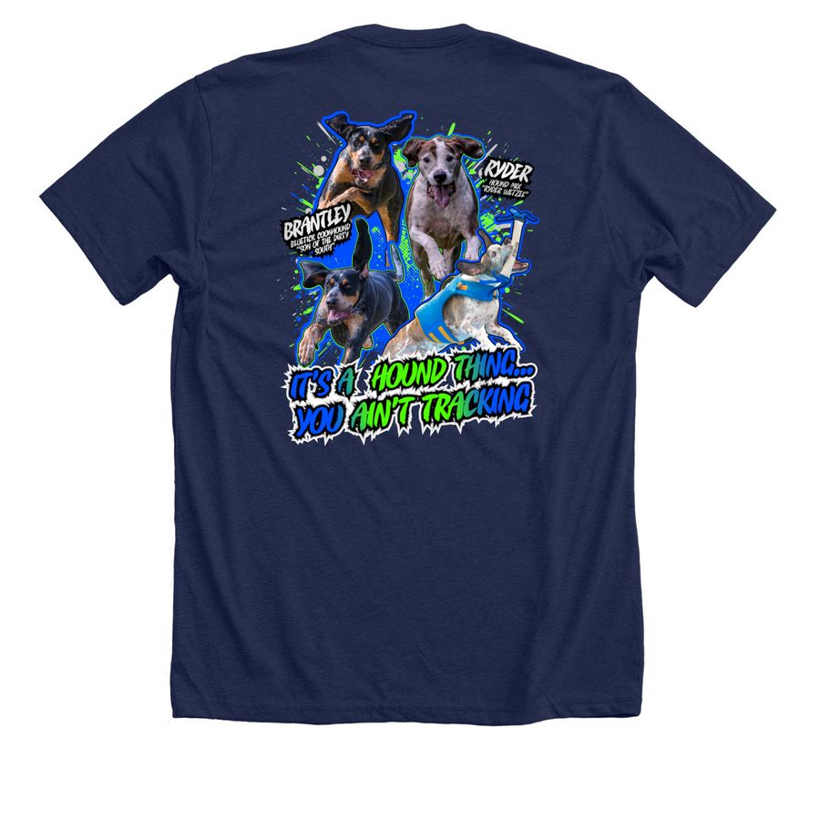 Brantley & Ryder, a Solid Navy Blend Premium Unisex Tee