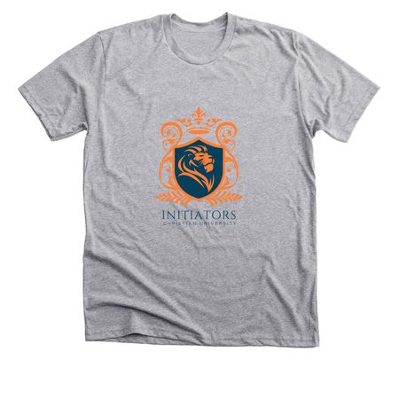 "Ignite Your ICU Spirit", a Athletic Heather Premium Unisex Tee