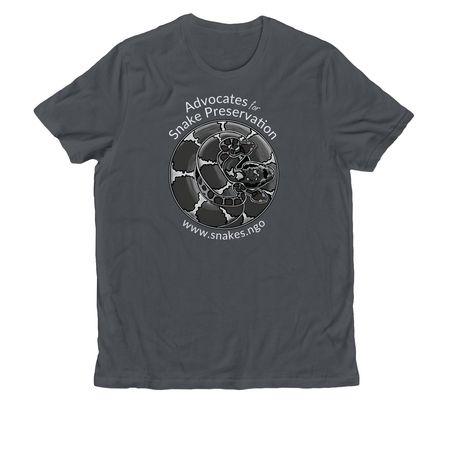 ASP classic (dark), a Terrain Grey Allmade Organic Cotton Unisex Tee