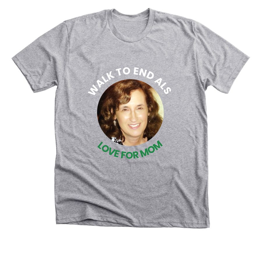 Love For Mom, a Athletic Heather Premium Unisex Tee