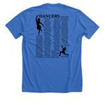The Dance Factory Showcase 2026, a Heather True Royal Premium Unisex Tee (back-view)