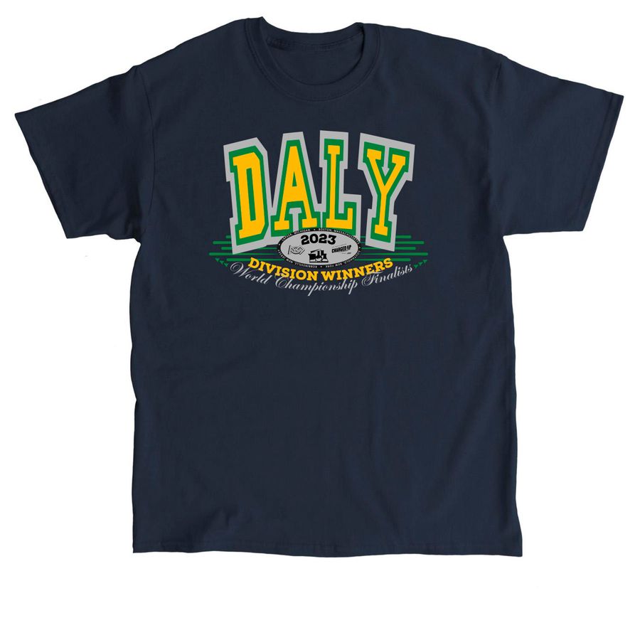 2023 FRC Daly Division Winners (Navy/Green), a Navy Classic Unisex Tee