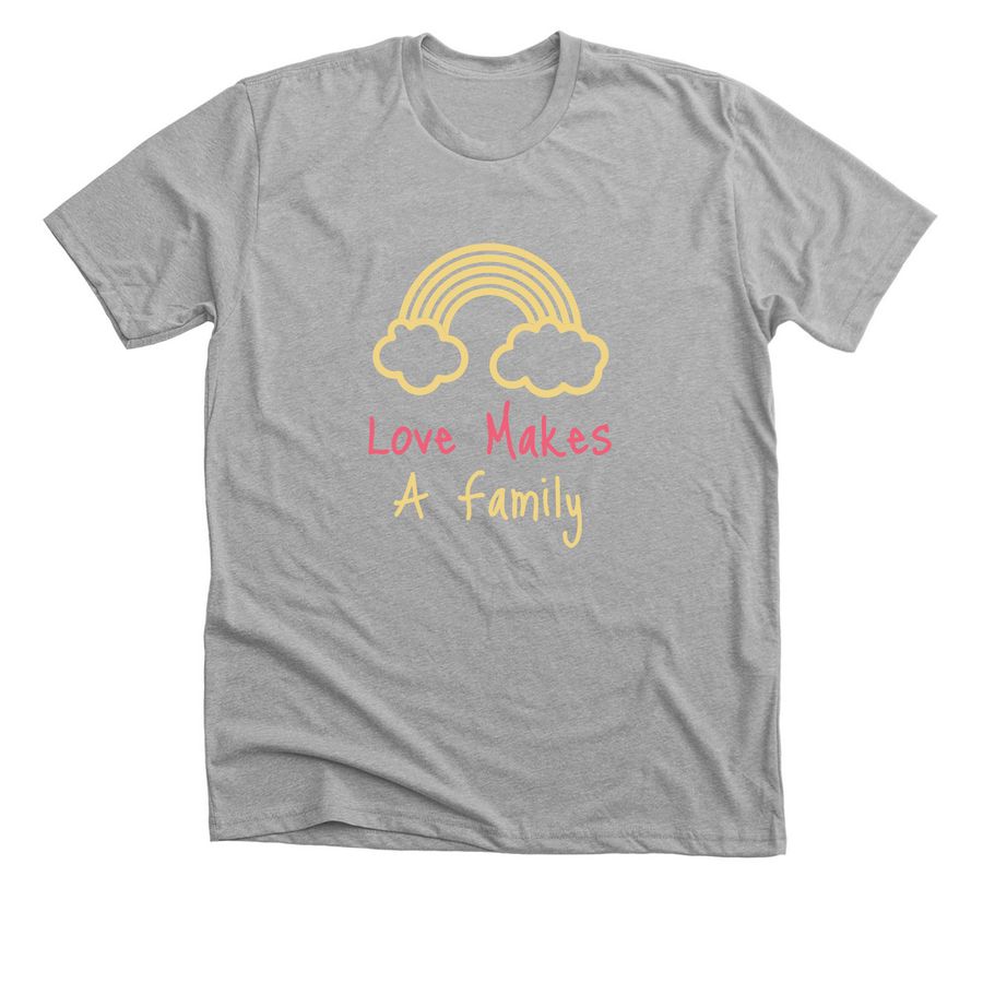 Kirk?s Adoption&nbsp;, a Athletic Heather Premium Unisex Tee